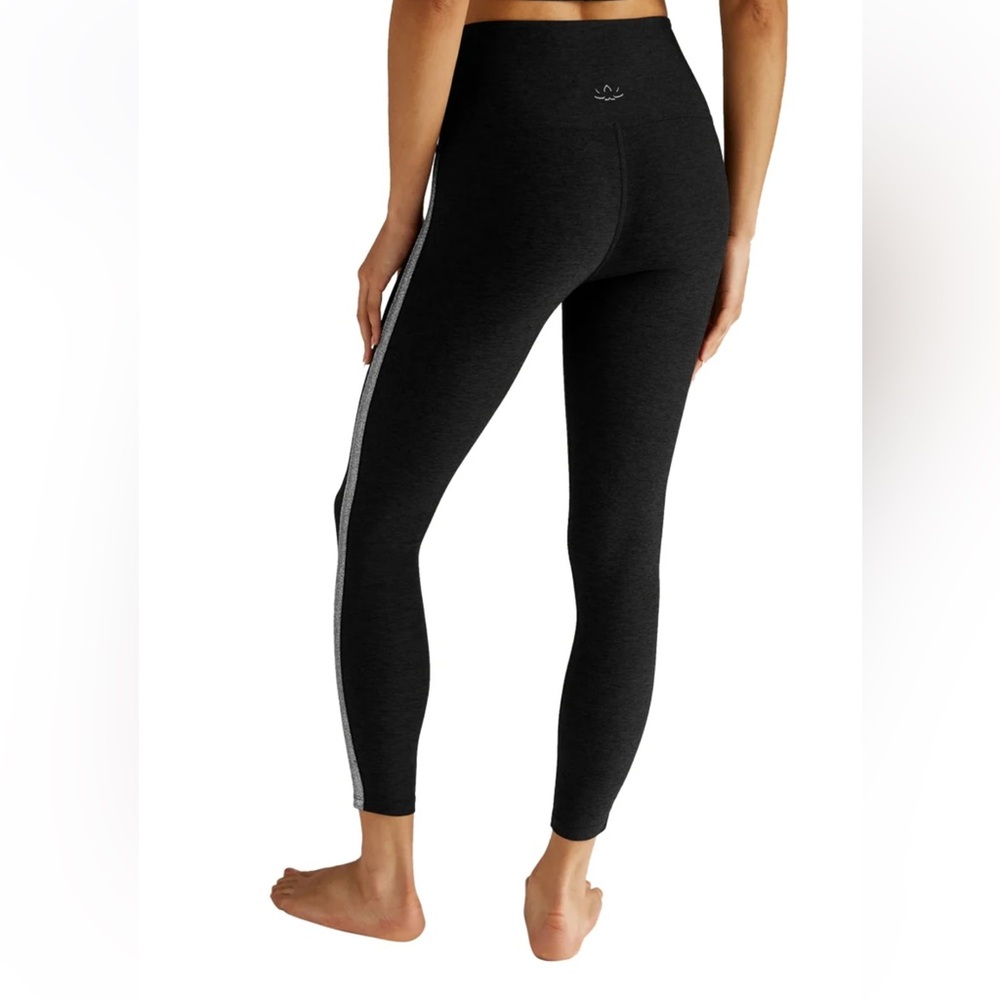 Beyond Yoga•Spacedye ‘Shine On’ High Waisted Midi Legging Side Stripe•NWT•Medium - Picture 3 of 15